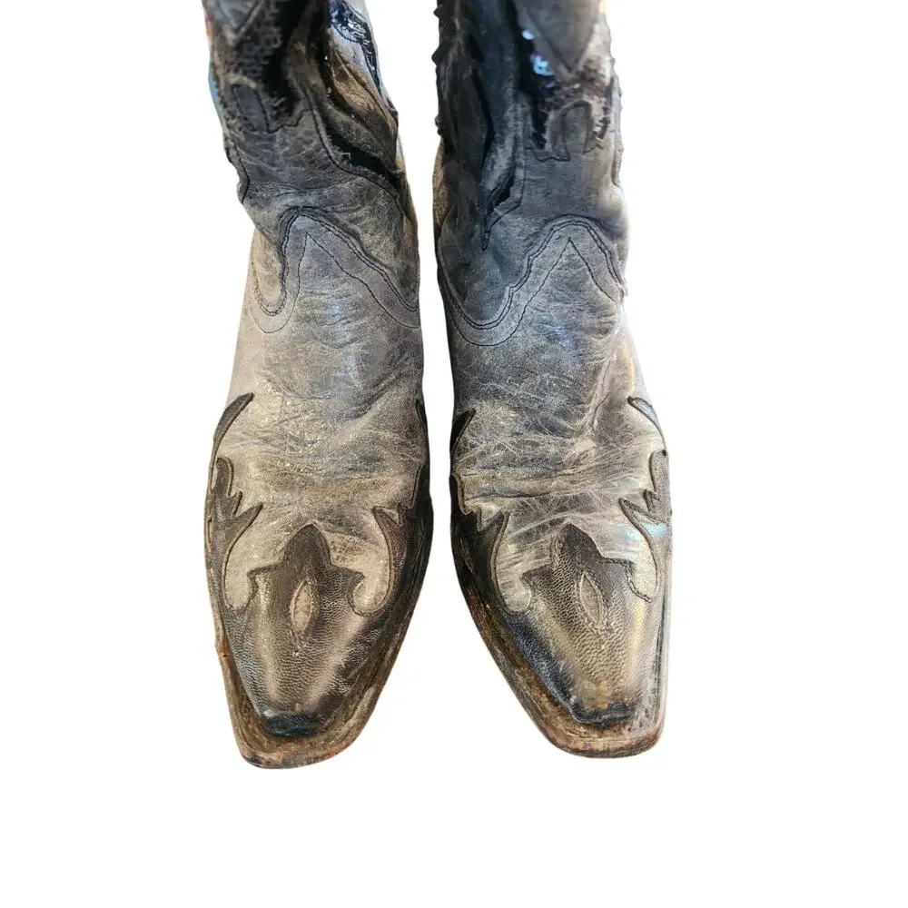 Corral Women's Sequence Eagle Boots Black Style R1003 6.5